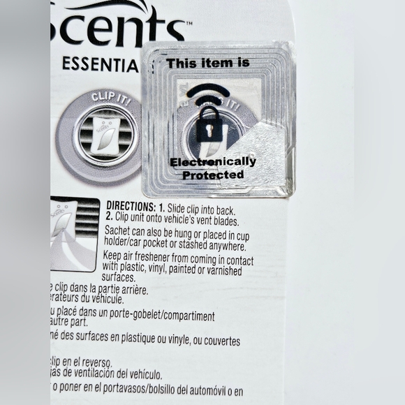 NWT 》3×《 SCENTS ESSENTIALS INVIGORATE ESSENTIAL OIL BLEND PEPPERMINT SACHETS! - Picture 3 of 11